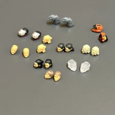 Lot 20 Heads HALO Mega Bloks Construx Building Figure UNSC MARINE Elite COD #4R1