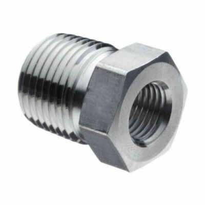 1'' MNPT x 1/4'' FNPT 304ss Pipe Fitting Reducing Bushing Generic