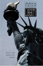 USPS FDC Ceremony Program #2599 Statue of Liberty AMERICOVER Show AFDCS 1994