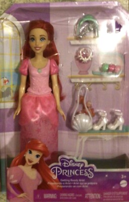     Disney Princess ''Ariel w/ Accessories''-The Little Mermaid  Mattel  NIB