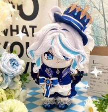 Game Genshin Impact Furina 20cm Plush Doll Focalors Dress up Stuffed Toys Gift