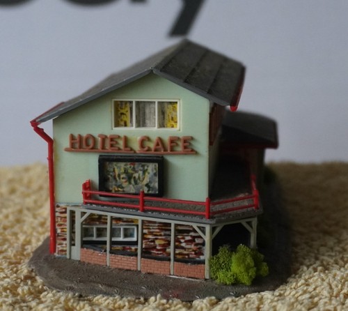 Faller 2226 (pista N) café - restaurante - hotel - terminado de construir - A2 - Imagen 5 de 6