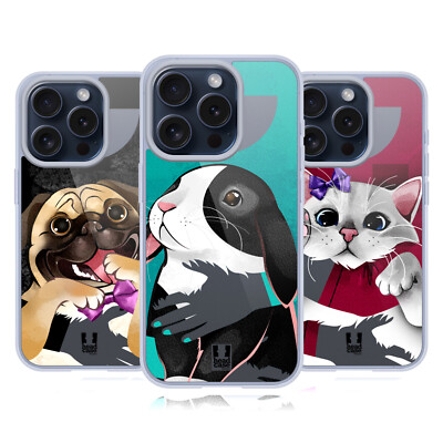 HEAD CASE DESIGNS UMARMUNGSHAUSTIERE SOFT GEL HANDYHÜLLE FÜR APPLE iPHONE HANDYS