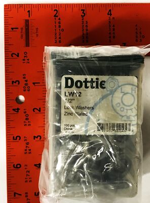 Dottie Russさま専用！ Dottie 1/2 inch Zinc-Plated Lock Washers LW12 [Lot of 95] NOS | eBay