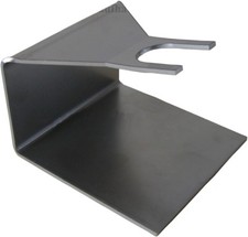 Edelstahlhalter für Bag in Box Beutel Abfüllhalter Beutelhalter Halter Höhe 10cm