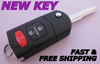 Original MAZDA 3, 6, SPEED6 keyless entry flip remote fob