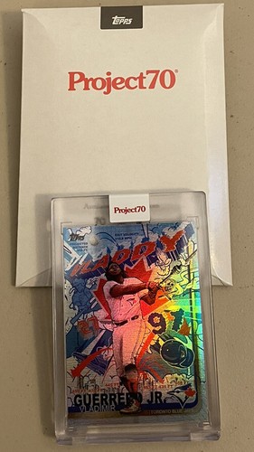 Vladimir Guerrero Jr Topps Project70® #365 by The Shoe Surgeon🔥FOIL 13/70🔥Jays - Picture 3 of 5