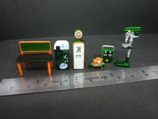 Greenlight Green Machine1:64 Scale GULF Shop Tools Garage diorama 