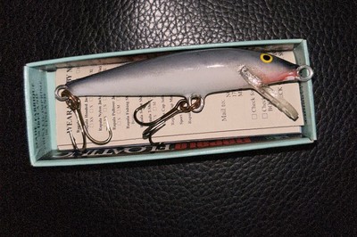 Lot De 5 Leurres De Pêche Rapala Vintage - Jigging Flottant - Dans Leurs Boîtes D'origine