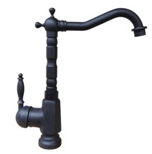 Oil Rubbed Bronze Kitchen Wet Bar Bathroom Vessel Sink Faucet Mixer Tap enf340