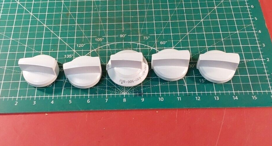 OEM GE Gas Stove Knob Set(5)  WB03X21228 WB03X21229 AP5789951.
