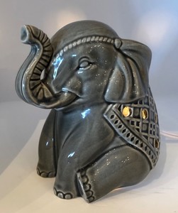 ceramic elephant night light