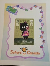 Agnes #172 Animal Crossing Amiibo Card Aut...