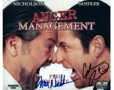Adam Sandler Jack Nicholson signed 8x10 Photo autographed Picture with COA