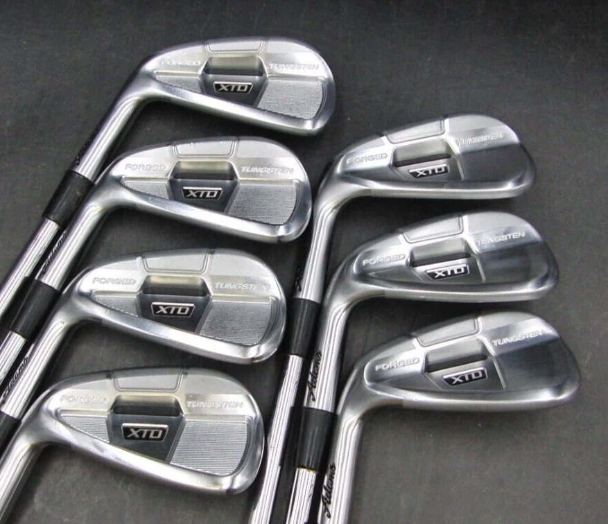 Left Handed Set 7x Adams XTD Forged Irons 4-PW Regular (Rattle in 7 iron head) - Image 3 of 4