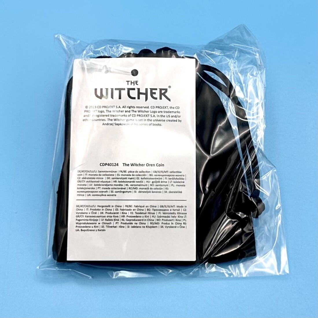 The Witcher Oren Coin Set of 3 Velvet Pouch King Foltest Shield of