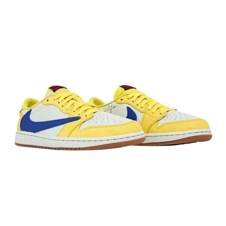 Size 10 - Travis Scott x Air Jordan 1 Retro OG SP Low Canary Size 10 - Travis Scott x Air Jordan 1 Retro OG SP Low Canary