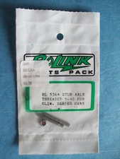 VINTAGE BOLINK 5364 STUB AXLE THREADED 5-40 ELIMINATOR SERIES CAR BL-5364 NIP