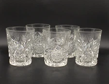 Vintage Libbey Hobstar - Double Old Fashioned Rocks Glasses (Set of 5)
