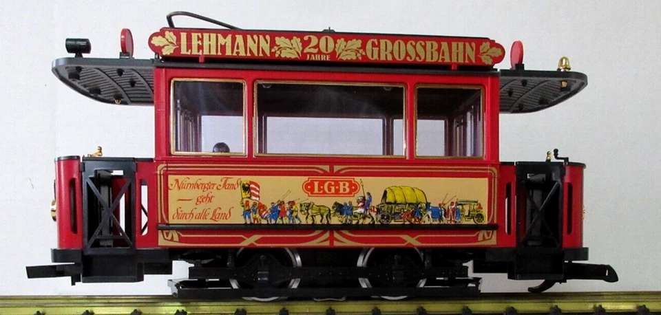 LGB 2030 - DUAL TROLLEY CARS FOR 1988 20th ANNIVERSARY OF LGB - Image 3 of 4
