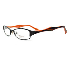 Thalia SUENO Orange Rectangular Full Rim Metal Eyeglasses Frames 49[]16 135 mm