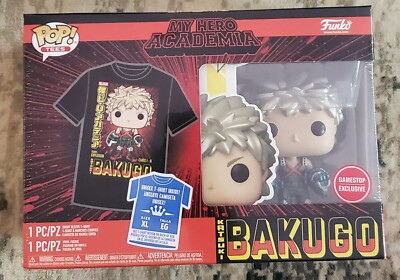 Funko Pop Tee My Hero Academia Katsuki Bakugo #249 Metallic