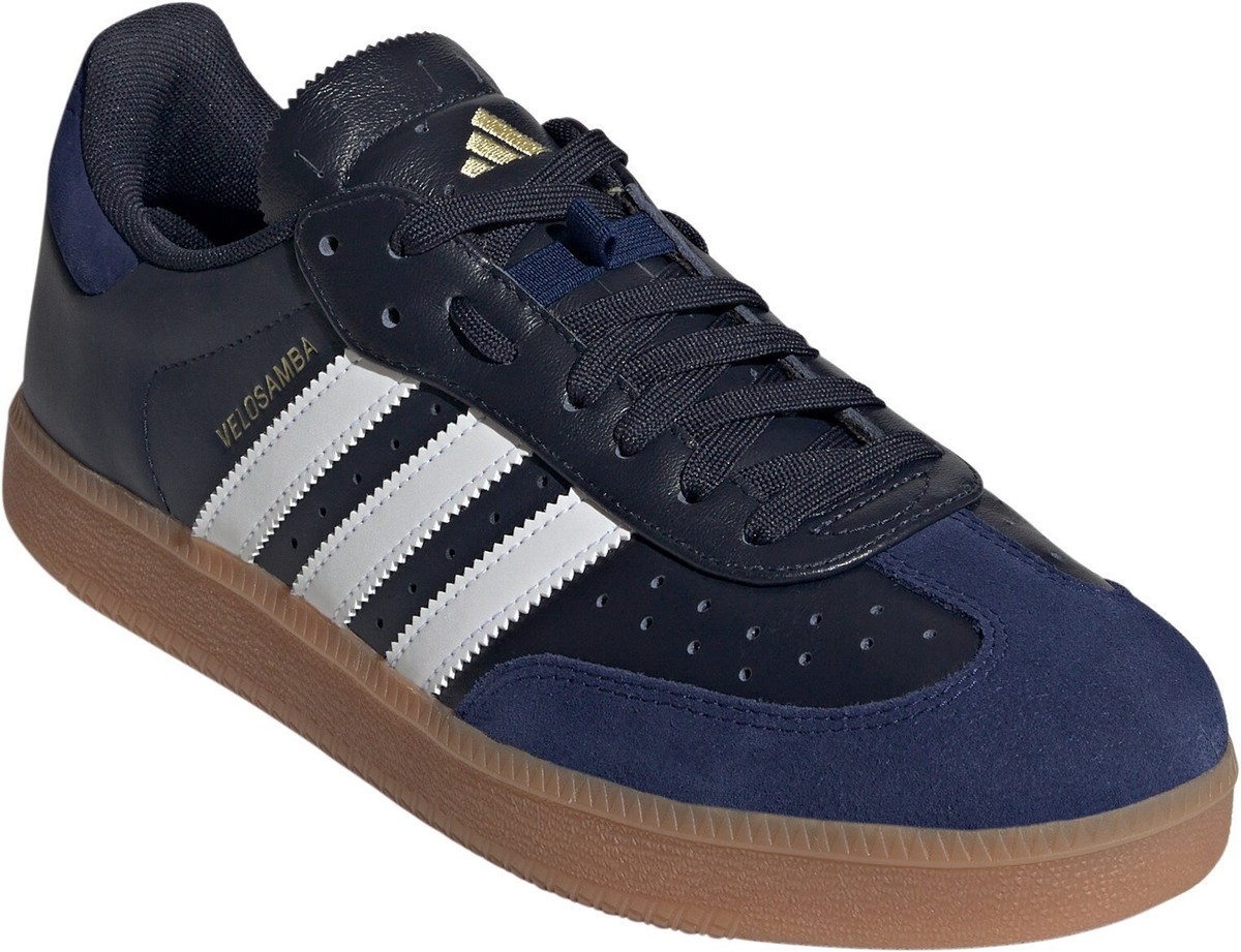New Unisex Adidas Velosamba Leather Cycling Shoes legend ink