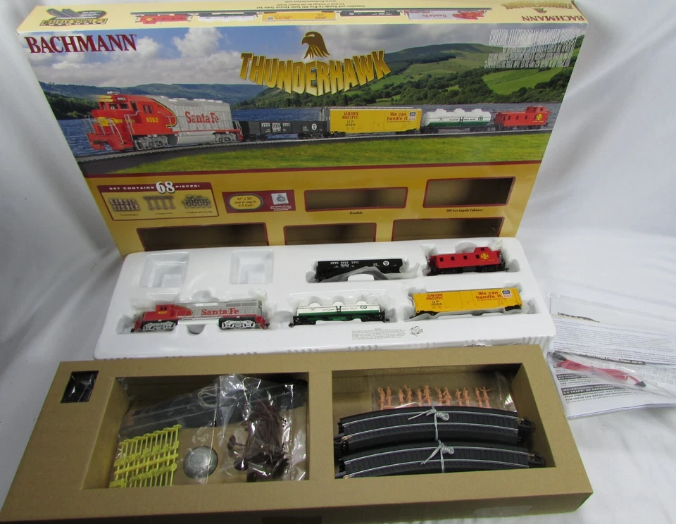 RARE Menards Exclusive Bachmann Thunderhawk Electric Train Ho-Scale Starter- NEW - Image 2 of 4