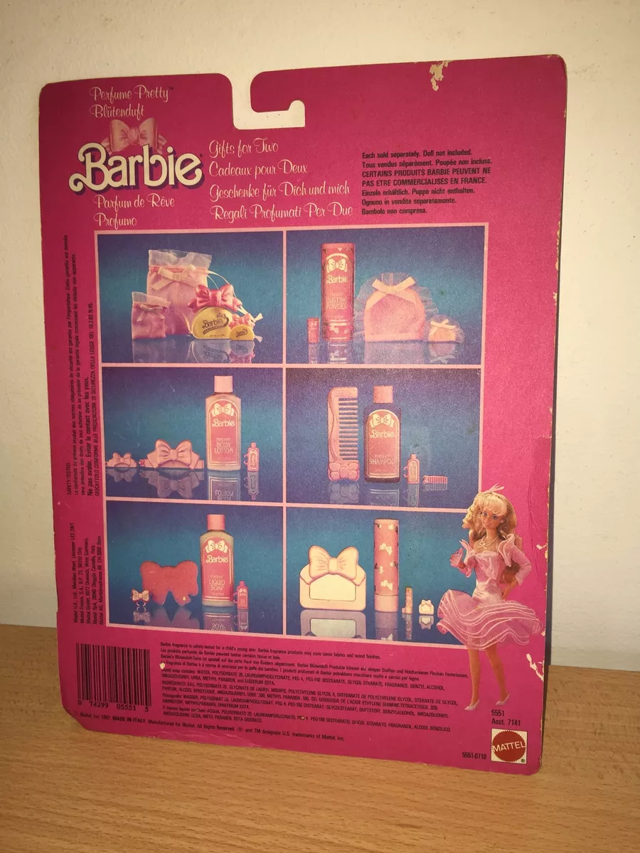 Barbie perfume best sale gift set