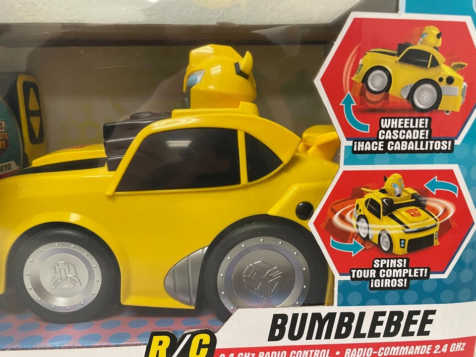 Transformers Rescue Bots Academy And Web Runner Black R/C Bumblebee - Image 4 of 4