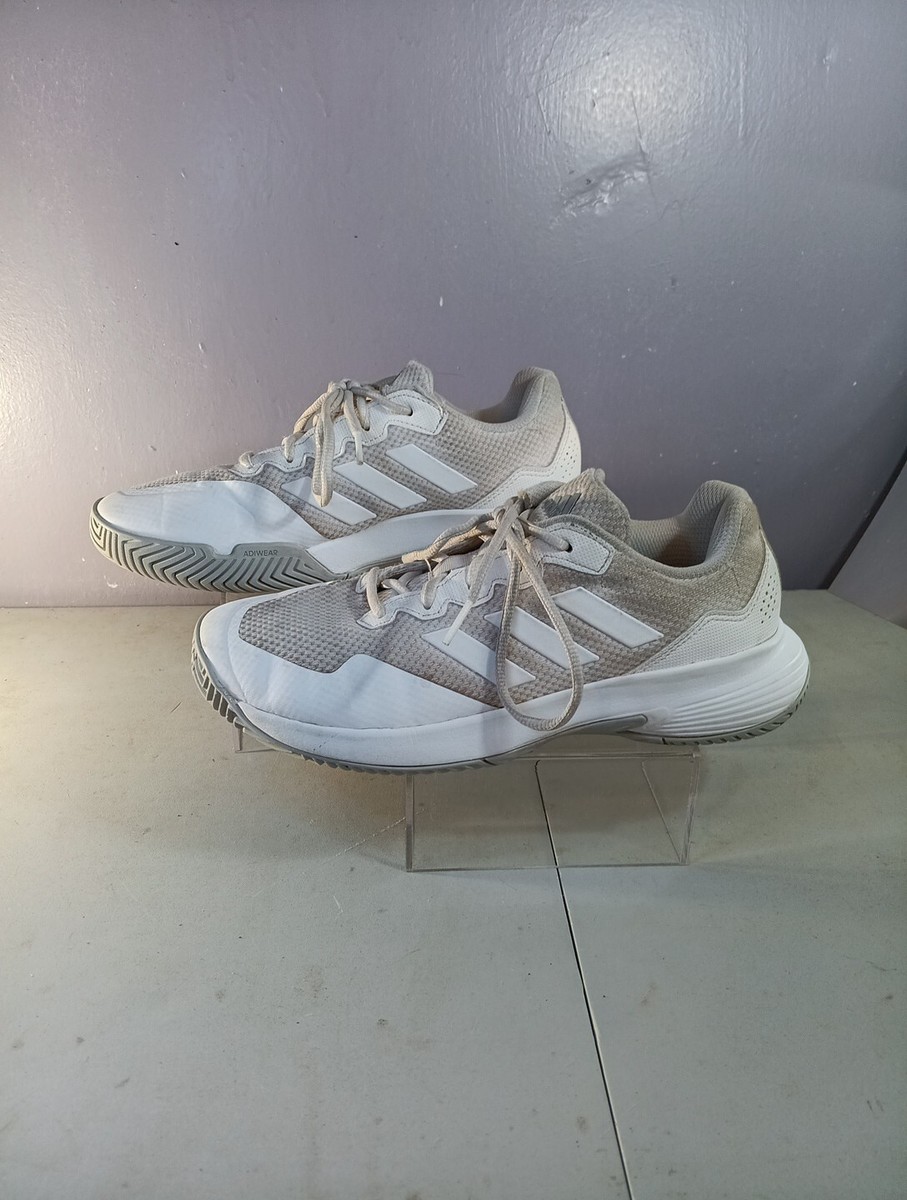 Adidas Womens Gamecourt 2 GW4971 White Running Shoes Adidas Womens Gamecourt 2 GW4971 White Running Shoes