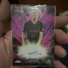 2021-22 Topps Chrome Red Bull Salzburg Team Soccer Cards Checklist 17
