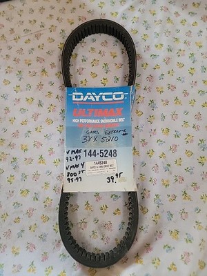 Dayco Ultimax 144-5248 Drive Belt New Old Stock Fits V Max, V Max 4 And More