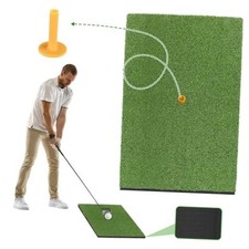 Golf Hitting Mat 24" x 16" Thickened Golf Mats for Chipping and Driving, Golfs