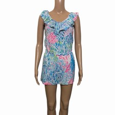 lilly pulitzer romper Xxs