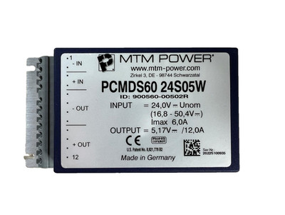 MTM Power PCMDS60 24S05W DC DC Converter