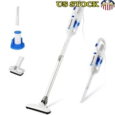 Corded Stick Vacuum Cleaner Lightweight Handheld 14Kpa HEPA Filter Lightweight
