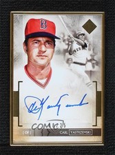 2020 Topps Transcendent Collection 8/25 Carl Yastrzemski #TCA-YAZ Auto HOF 1y9