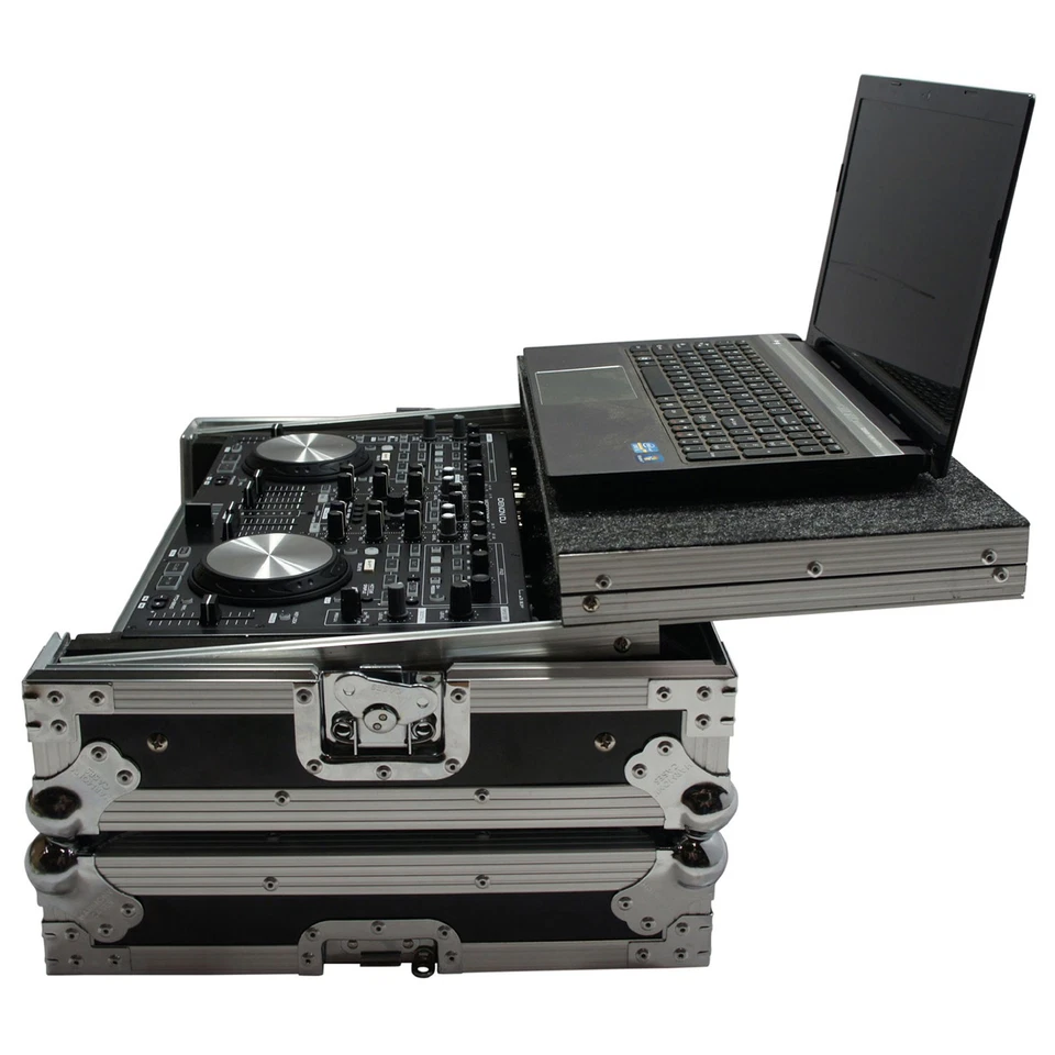 Harmony HCDNMC6000LT Flight Glide Laptop Stand DJ Case for Denon DN-MC3000 New - Image 4 of 4