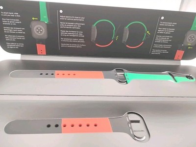 Apple Watch Black Unity Sport Band (40 mm) Red/Black/Green, Brand New In Box