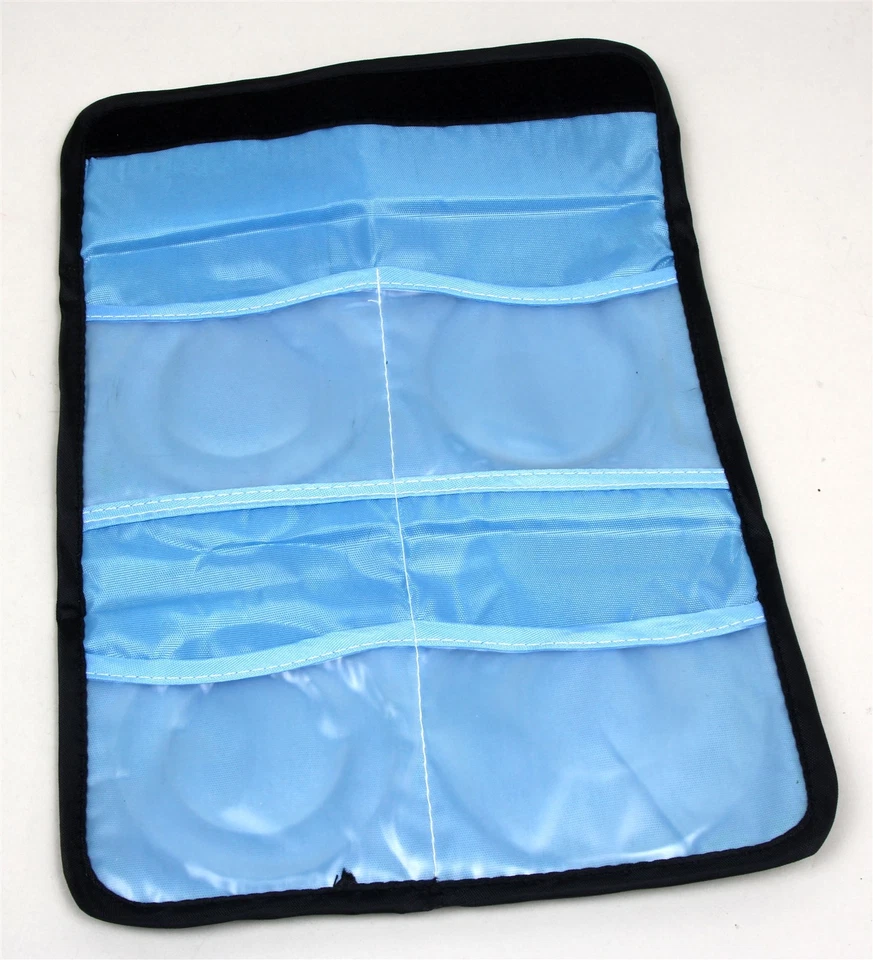 Black Nylon Padded FILTER CASE WALLET Holds 4 Camera Lens Filters Up To 93mm - Image 2 of 3