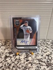 2021 Panini Elite Extra Edition - Marcelo Mayer #4 Optic Signatures /99 (AU, RC)