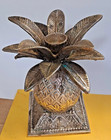 Vintage Godinger Silverplate Tropical Pineapple Taper Candle Holders Set of 2 — photo 2