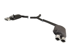 Sportauspuff Endschalldämpfer für Audi A5 2.0 TFSI Quattro Endrohre 70mm