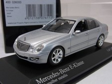 Rare Late Model Mercedes Benz E Class 2007 Iridium Silver 1 43 W211 Mercedes Ben