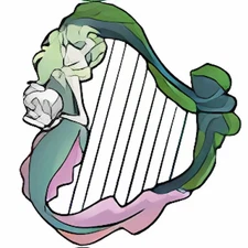 Neopets - Siren Harp of the Deep - Virtual Item
