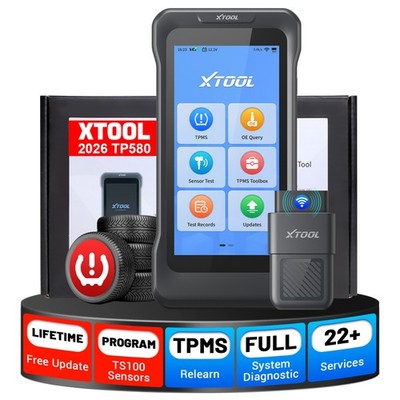 XTOOL TP580 TPMS-Programmiergerät OBD2-Diagnosescanner mit Vollsystem-Diagnose