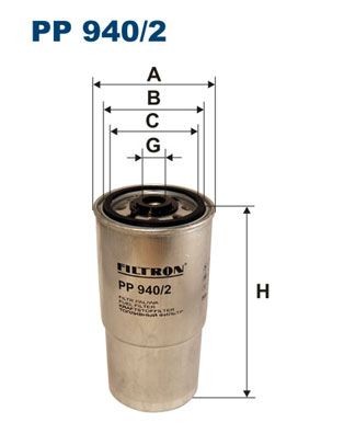 Filtron Kraftstofffilter PP 940/2 FüR BMW Land Rover Rover MG-image