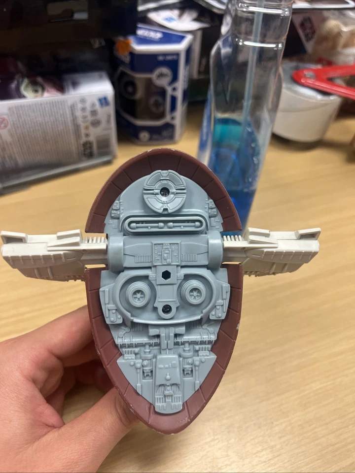 1996 Galoob Star Wars Action Fleet Slave 1 Micromáquina Boba Fett Sin Figuras Foto 4 de 4