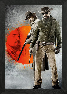 Django Movie Framed Wall Art Poster Canvas Print Picture